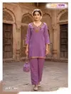 Trendy Touch Vol 3 By Tips Tops Rayon Embroidery Co Ord Set